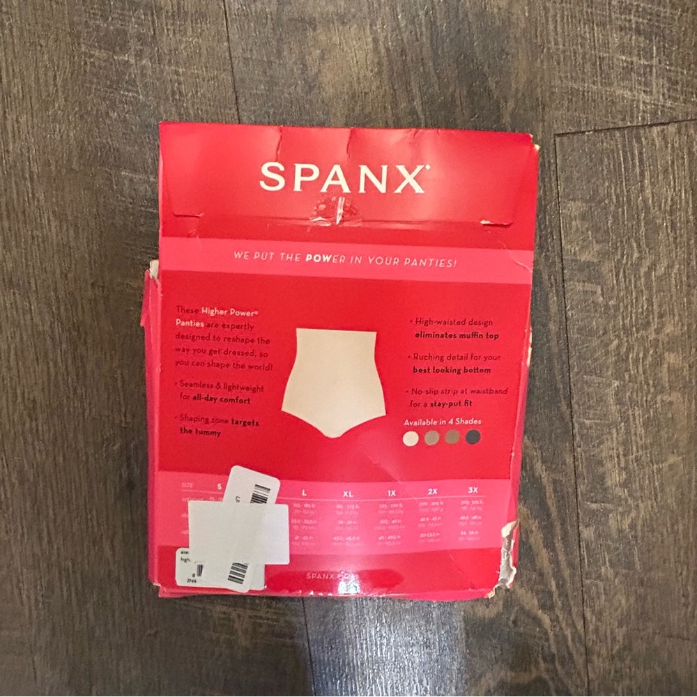SPANX Higher Power Panties High Waisted Shaper Brief Size M - Picture 2 of 2